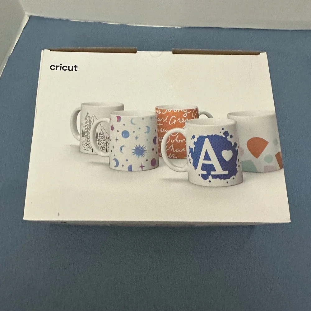 Cricut 12oz Ceramic Mug Blank White 6 Count for Infusible Ink 2008942